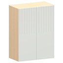 Ver imagem 1 de Armário de Cozinha 60cm 2 Portas Pierre Carvalho/cinza L01 - Mpozenato