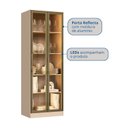 Ver imagem 7 de Cristaleira Armário 2 Portas Reflectas com LED 100% MDF Aurora
