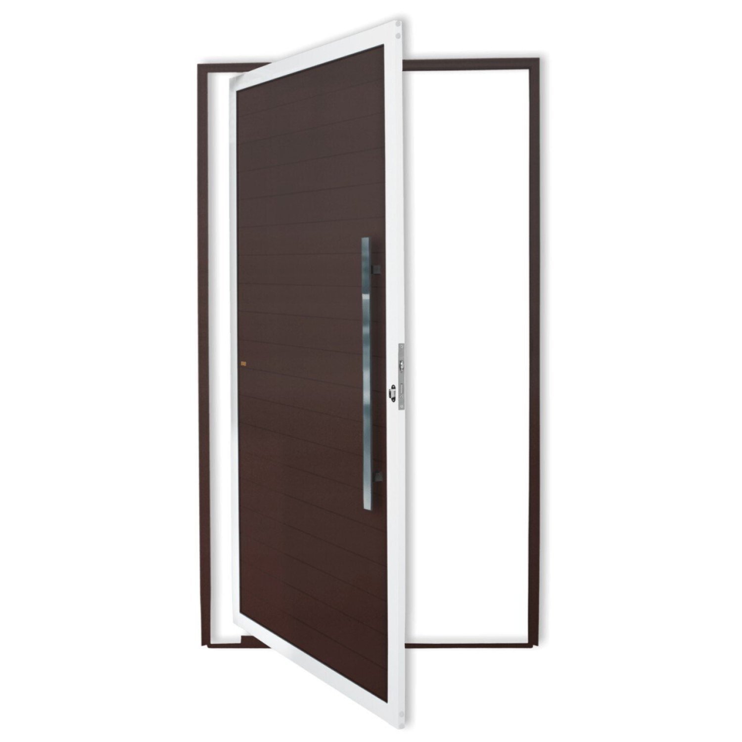 Porta Pivotante Lambril com Puxador Super 210cm x 120cm Brimak - 1