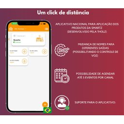 Mini Interruptor Inteligente Wifi On-off Mono p/ Fita Led - Smartz - 5