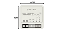 Ver imagem 2 de Mini Interruptor Inteligente Wifi On-off Mono p/ Fita Led - Smartz