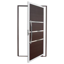 Porta Pivotante Lambril Evolution com Puxador Super 210cm x 100cm Brimak - 1