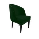 Ver imagem 1 de Poltrona Decorativa Adele Suede Verde - Dominic Decor