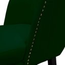 Ver imagem 4 de Poltrona Decorativa Adele Suede Verde - Dominic Decor