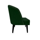Ver imagem 2 de Poltrona Decorativa Adele Suede Verde - Dominic Decor