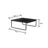 Mesa de Centro Lf 015 Tampo Laminado Preto/preto - 3