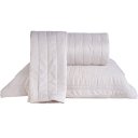 Ver imagem 5 de Kit Colcha Casal Lino Stile 100% Poliéster 220x240cm Tessi Biscuit