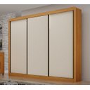 Ver imagem 1 de Guarda Roupa Casal 3 Portas Milano - Arbo Design