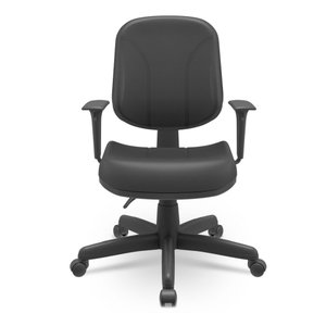 Cadeira giratória diretor New Plus Backita preta