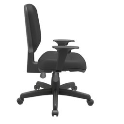 Cadeira giratória diretor New Plus Backita preta - 2