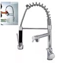 Ver imagem 2 de Torneira Monocomando Dois Jatos Misturar Agua Quente Fria Cozinha Gourmet Mesa Cuba Bancada Luxo ide