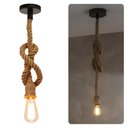 Ver imagem 3 de Pendente de Corda Retro Vintage Country 93cm Soquete/bocal E27