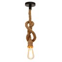 Ver imagem 1 de Pendente de Corda Retro Vintage Country 93cm Soquete/bocal E27