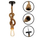 Ver imagem 2 de Pendente de Corda Retro Vintage Country 93cm Soquete/bocal E27