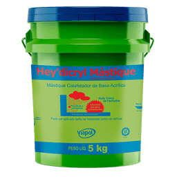 SELA TRINCA BRANCO 5KG MASTIQUE HEYDICRYL VIAPOL - 1