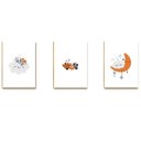 Ver imagem 5 de Kit 10 Placas MDF Infantil Menina Sonhos e Magia Rosa A4