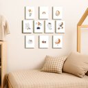 Ver imagem 4 de Kit 10 Placas MDF Infantil Menina Sonhos e Magia Rosa A4