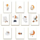 Ver imagem 1 de Kit 10 Placas MDF Infantil Menina Sonhos e Magia Rosa A4