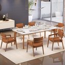 Ver imagem 7 de Kit 04 Cadeiras de Jantar Estar Living Giorgia L02 Bouclê Terracota