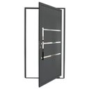 Ver imagem 1 de Porta Pivotante Lambril Evolution com Puxador Super 210cm X 100cm Brimak