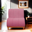 Ver imagem 2 de Namoradeira Marselha Base de Madeira para Sala Hotel