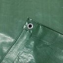 Ver imagem 2 de Lona Plástica Verde Impermeável 300 Micras Multiuso 2x100 / 100x2