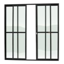 Ver imagem 1 de Porta de Correr 4 Folhas Super Vidro Liso 210cm X 200cm Brimak