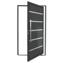 Ver imagem 1 de Porta Pivotante Lambril Premium com Puxador Super 210cm X 100cm Brimak