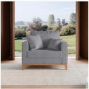 Ver imagem 1 de Poltrona Beny- Linho Cinza