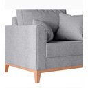 Ver imagem 4 de Poltrona Beny- Linho Cinza