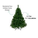 Ver imagem 2 de Arvore Natal New Michigan 300 Tips C/base Metal 1,2m- 58785