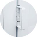 Ver imagem 2 de Porta Camarão Meia Lambril Meia Vidrão Linha 25 Vidro Boreal 210cm X 70cm Brimak Abertura Esquerda