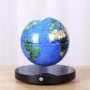Ver imagem 6 de Globo Terrestre Magnetico Flutuante Luminaria Levitaçao Planeta Terra Giratorio 360 Graus Enfeite Me