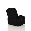 Ver imagem 6 de Poltrona do Papai Reclinável Giratória e Balanço Sala de Cinema Crihs com Massagem e Aquecimento PU Preto G23 - Gran Belo
