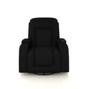 Ver imagem 2 de Poltrona do Papai Reclinável Giratória e Balanço Sala de Cinema Crihs com Massagem e Aquecimento PU Preto G23 - Gran Belo