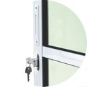 Ver imagem 2 de Porta de Alumínio de Correr 210x240cm 4 Folhas com Vidro Liso Super Brilhante Brimak Branco