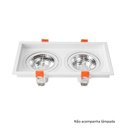 Ver imagem 1 de Spot Embutir Duplo Loyo Recuado Clic Mv P/ Ar70 Branco Abs-nordecor