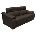Ver imagem 6 de Sofá Elétrico Reclinável Sala de Estar Concepción U076 224cm Modulado Botão Touch Couro Marrom G49 -