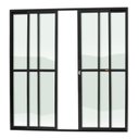 Ver imagem 1 de Porta de Correr 4 Folhas Super Vidro Liso 210cm X 240cm Brimak