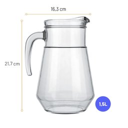 Jarra de Vidro Bar 1,55l Nadir Figueiredo - 2