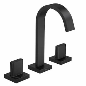 Misturador de Mesa Bica Alta para Lavatório Polo Black Matte - Deca