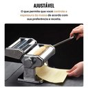 Ver imagem 4 de Máquina Fazer Macarrão Massas Manual Abrir Italiana Fresca