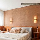 Ver imagem 3 de 5 Arandela Quarto Dourado Escovado Acrilico LED 3000k LUP95
