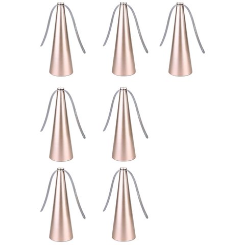 Repelente Ventilador Afasta Inseto Mosca Kit 7 Unidades Pernilongo Mosquito Jardim Mesa Piquenique a