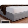 Saia Box Cama Casal Matelado - Cinza - 1
