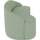 Ver imagem 7 de Sofá 3 Lugares Curvo Sala de Estar Living Lótus D02 Linho Verde 180 cm D-477 - Lyam Decor