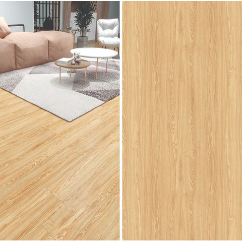 Piso Vinilico Autocolante Madeira Régua Adesiva Caixa 7m² - Carvalho Americano - Imitação Madeira