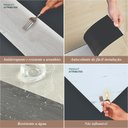 Ver imagem 4 de Piso Vinilico Autocolante Madeira Régua Adesiva Caixa 7m² - Carvalho Americano - Imitação Madeira