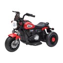 Ver imagem 1 de Moto Elétrica Infantil 6v Harley Triciclo Vermelha Farol de Led e Sons com Música e Buzina
