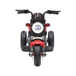 Moto Elétrica Infantil 6v Harley Triciclo Vermelha Farol de Led e Sons com Música e Buzina - 4 Moto Elétrica Infantil 6v Harley Triciclo Vermelha Farol de Led e Sons com Música e Buzina - 4